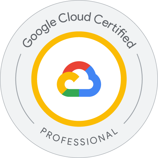 Google Cloud Certified Professional Badge